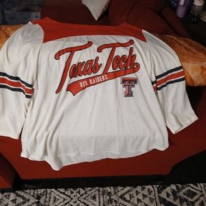 Texas Tech Red Raiders Men's Shirt - White and Red